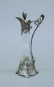 A WMF Art Nouveau liqueur jug, circa 1905. 23.5 cm high.
