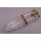 A 1920s/30s cut glass car posy holder. 15 cm high. - Image 2 of 7
