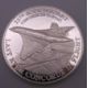 A pure silver Celebration of Concord last flight medallion. 6.5 cm diameter. 156.3 grammes. - Image 1 of 3