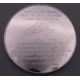 A pure silver Celebration of Concord last flight medallion. 6.5 cm diameter. 156.3 grammes. - Image 3 of 3