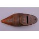 A Dutch treen box formed as a clog. 13 cm long. - Image 4 of 11