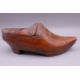 A Dutch treen box formed as a clog. 13 cm long. - Image 9 of 11