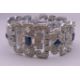 An Art Deco bracelet. 19 cm long. - Image 3 of 8