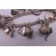 A silver charm bracelet. 39.9 grammes. - Image 3 of 5