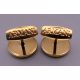 A pair of Emporio Armani cufflinks, boxed. 2 cm diameter. - Image 4 of 5
