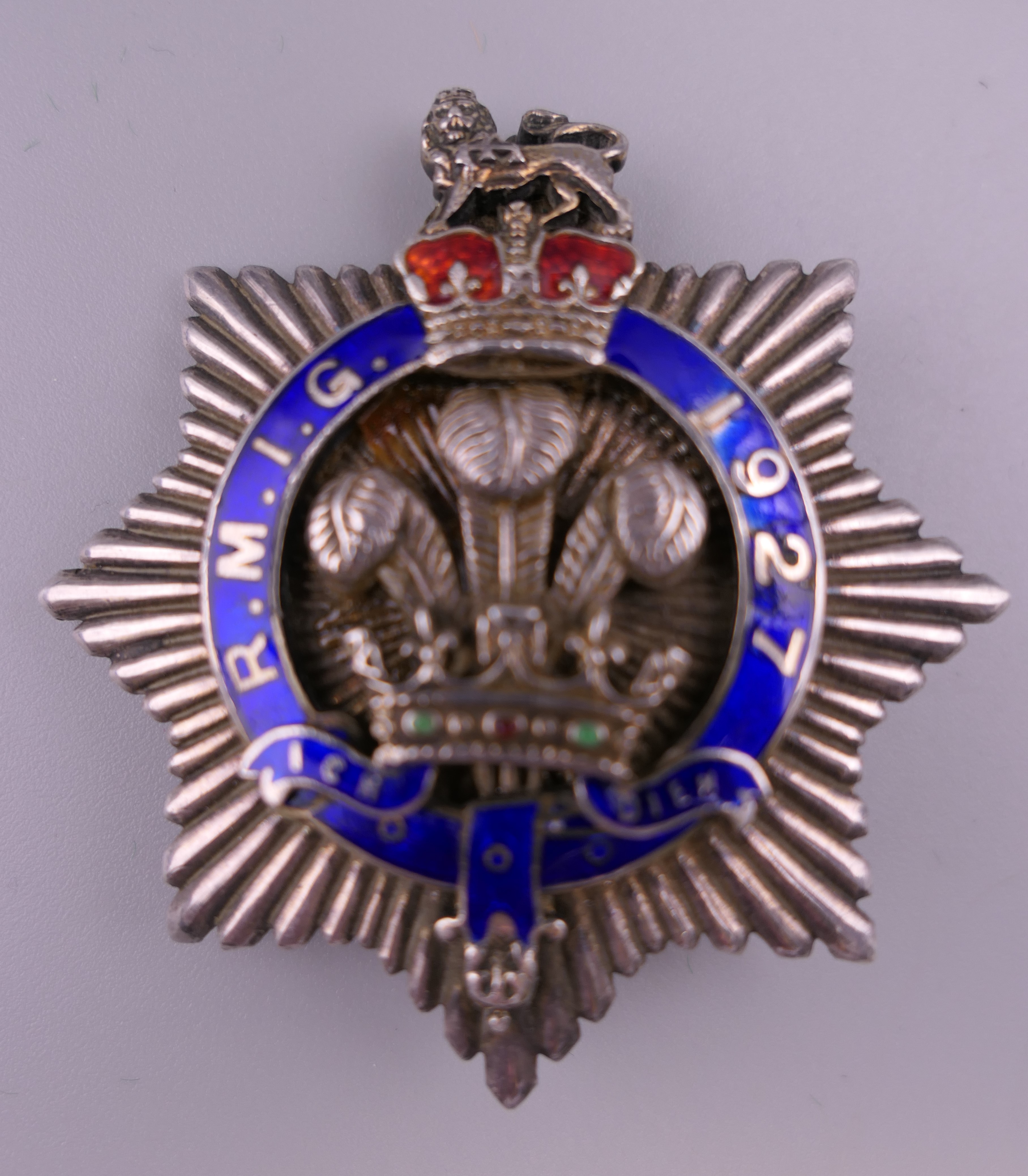A Masonic ball and a silver enamel badge, etc. - Image 2 of 9