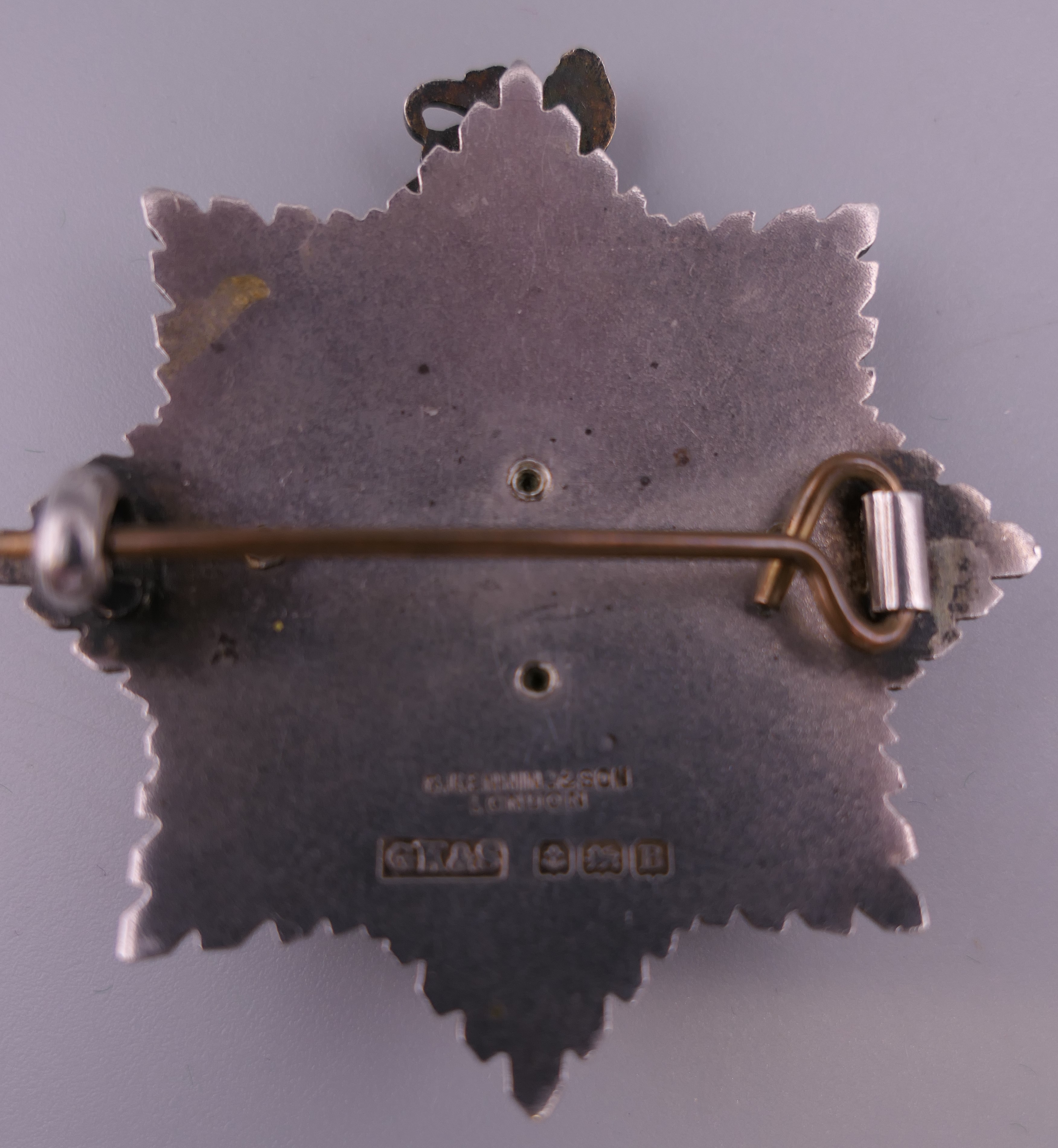 A Masonic ball and a silver enamel badge, etc. - Image 3 of 9