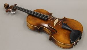 An early 20th century German viola,