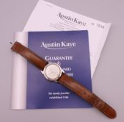 An Omega Seamaster Midi stainless steel manual wristwatch, circa 1956,