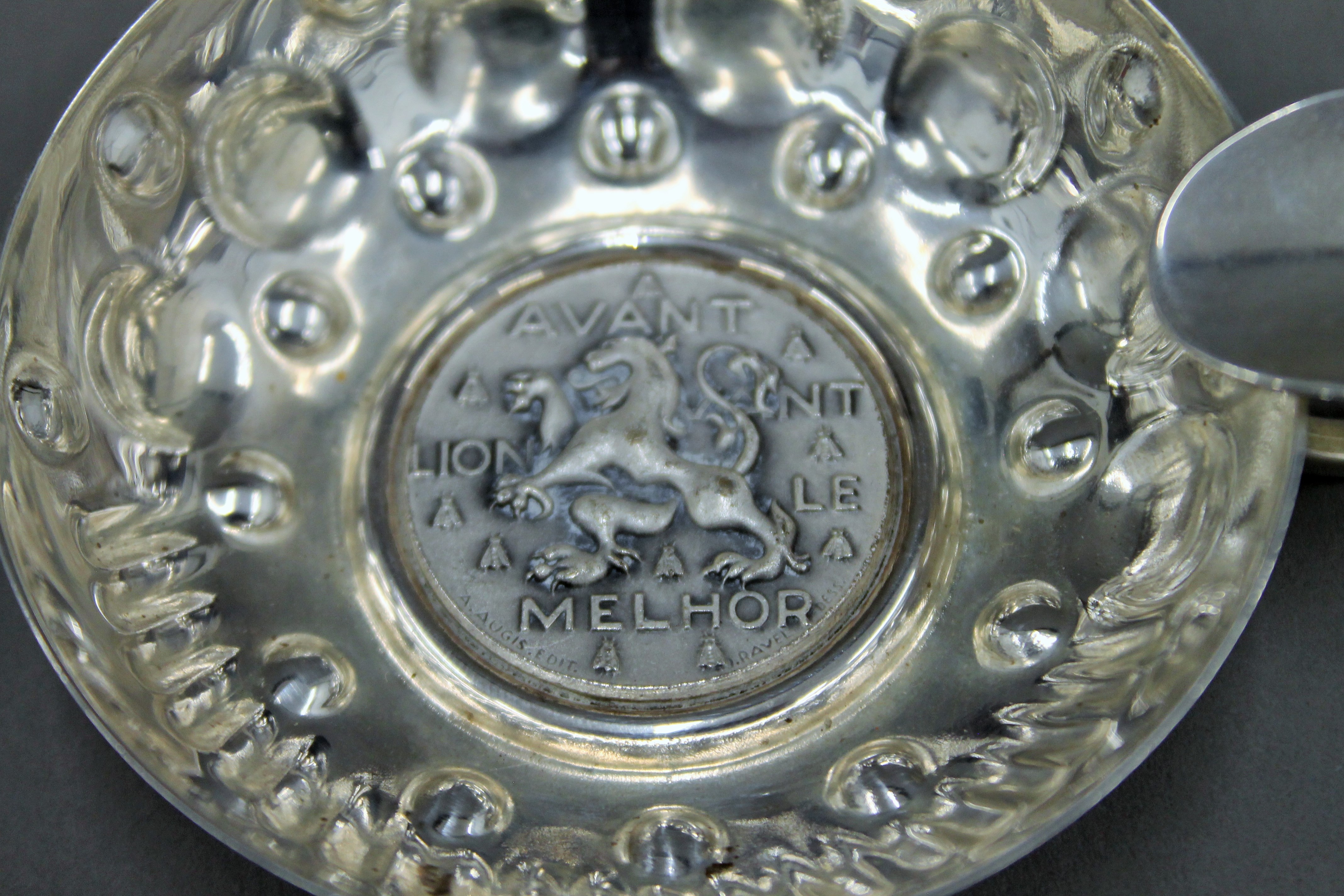 A small French silver wine taster (Augis-Lyon) and a French silver plated wine taster. The former 9. - Image 8 of 8