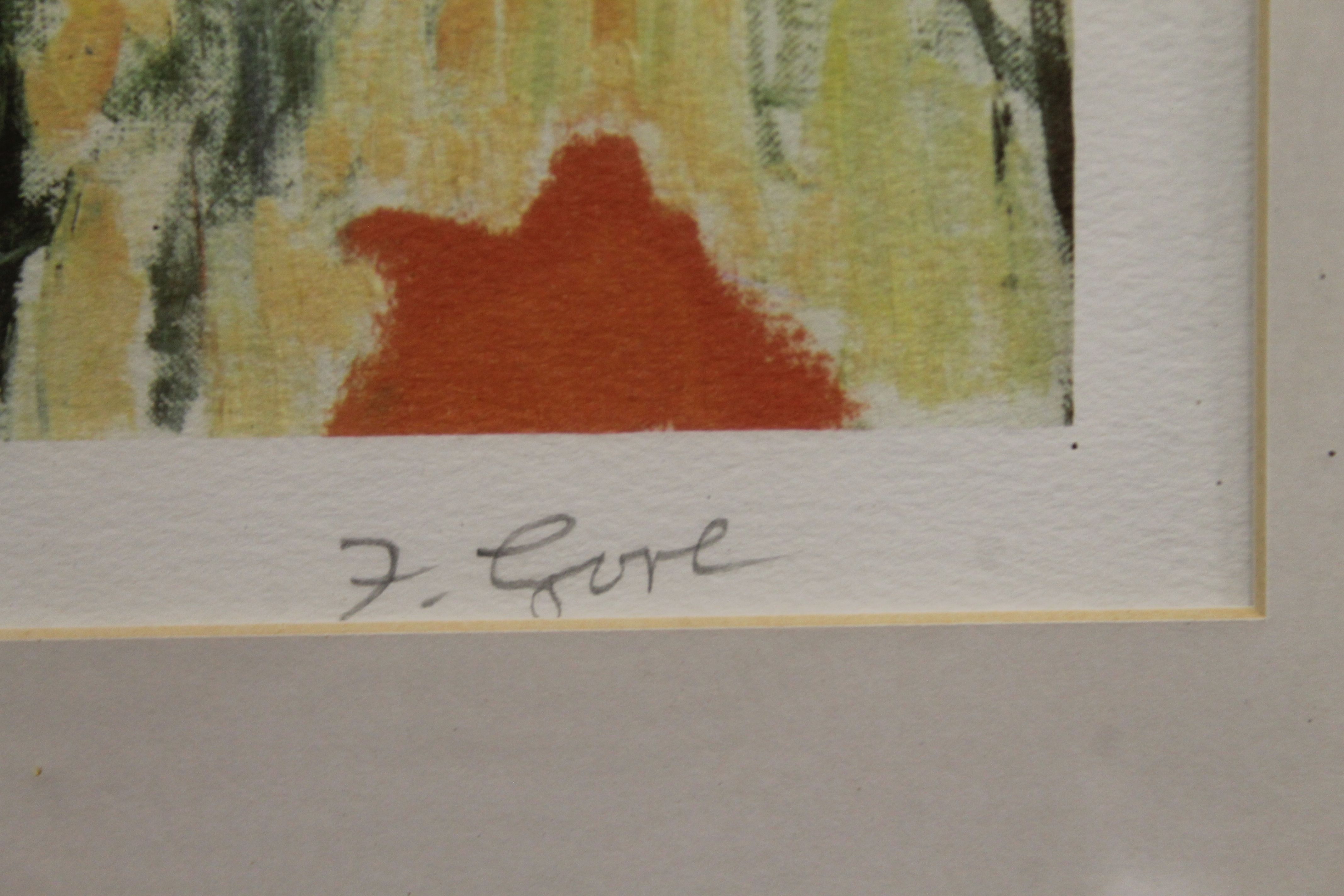 FREDERICK GORE RA CBE (1913-2009) British, Landscape, Artist's Proof, signed in pencil to margin, - Image 3 of 3
