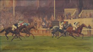 CHARLES F NOBLE (20TH CENTURY) British, ''Flamingo'' (C.