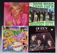 A collection of albums, singles and 78s including Pop, Soul and Rock n' Roll