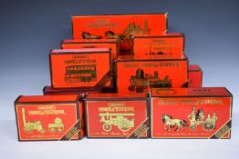 Thirteen Matchbox Models of Yesteryear diecast vehicles including YS-38 1920 Rolls Royce Armoured