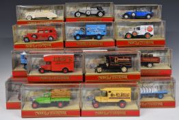 Thirty-two Matchbox Models of Yesteryear diecast model vehicles, all in original display boxes.