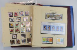 GB and world stamps accumulation in ten stockbooks and albums