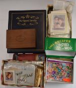 An accumulation of GB and world stamps and PHQ cards, in albums, folders, boxes, bags, loose