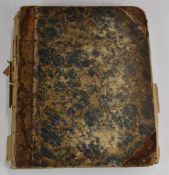 [Joseph Pitts] Album of ink and pencil sketches of Greek Gods & Warriors, Kings, Medieval Knights,