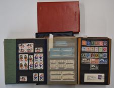 Fourteen stockbooks of mainly mint GB QEII stamps, mainly 1960s-80s singles and blocks, includes