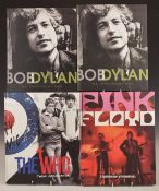 DVDs - Nineteen Nirvana On Reflection book/DVD sets, mostly sealed, plus Pink Floyd, The Who and Bob