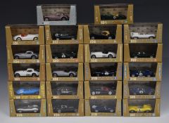 Twenty-two Brumm Oro Series diecast model vehicles, all in original display boxes.