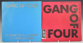 Gang of Four - Damaged Goodes (Fast 5 dp delga) and At Home He's A Tourist (EMI 2956). Records and