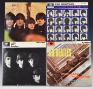 The Beatles - 6 stereo albums including Please Please Me (PCS 3042), With The Beatles (PCS 3045),