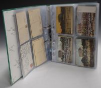 A collection of postcards relating to Norwich including the Grammar School, Cathedral, cattle