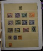 A collection of mint and used stamps from Cyprus in a green Lighthouse with album with sleeve,