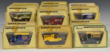 Forty Matchbox Models of Yesteryear diecast model vehicles, all in original display boxes.