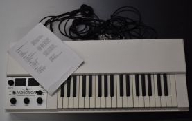 Mellotron M4000D Mini Chamberlin electric keyboard with midi input & output and short instruction