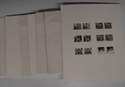 Harrison Marks collection of 53 black and white 1960s glamour stereographs mounted within nine