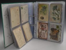 Large collection of mainly Victorian/ Edwardian Christmas and Easter greetings cards / postcards