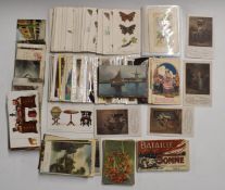 A quantity of loose cards including fifty five Cadbury's butterfly reward cards, Godfrey Phillips