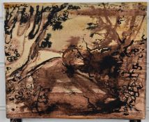 Gerald Cox watercolour landscape, likely Stroud, Gloucestershire, signed and dated 70 lower right