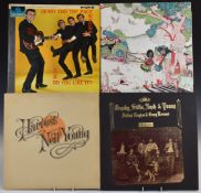 Approximately 40 albums including The Moody Blues, The Rolling Stones, Duane Eddy, The Beach Boys,