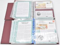 The Boer Wars Benham covers signed collection in two albums. All covers (39) bear the limited