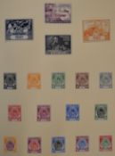Two Paragon albums of mint Commonwealth stamps, mainly George VI and including Omnibus stamps for