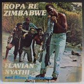 Flavian Nyathi Zimbabwe (KKLP 2000) record appears EX, cover VG with titles written in ink