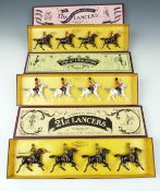 Three Britains Special Collector's Edition metal model soldier sets The Empress of India's 21st