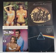 Approximately 70 albums including David Bowie, Queen, The Police, Diana Ross, Stevie Wonder, ELP,