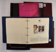 GB modern stamps accumulation in nine folders/albums including the Diana and Golden Jubilee