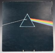 Pink Floyd - The Dark Side Of The Moon (SHVL804 A2-B2) solid blue triangle, record appears EX,