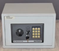Kingavon Safe25 electronic safe with key, W35cm