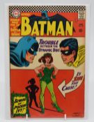 Batman issue #181 by DC comics 1st appearance of Poison Ivy with pin up, June 1966