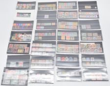 A mint and used quantity of GB Commonwealth stamps on stockcards in sets/part sets