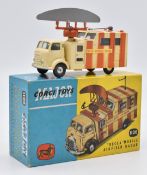 Corgi Toys diecast model 'Decca' Mobile Airfield Radar with cream and orange body and flat hubs,