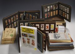 A collection of twelve cigarette card albums, mainly 1920s and 1930s, sets and part sets including
