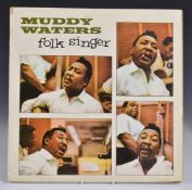 Muddy Waters - Folk Singer (NPL 28038). Record appears EX, two inch tear to bottom of cover at