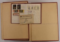 A large collection of Polish stamps in six stockbooks, together with five unused stockbooks